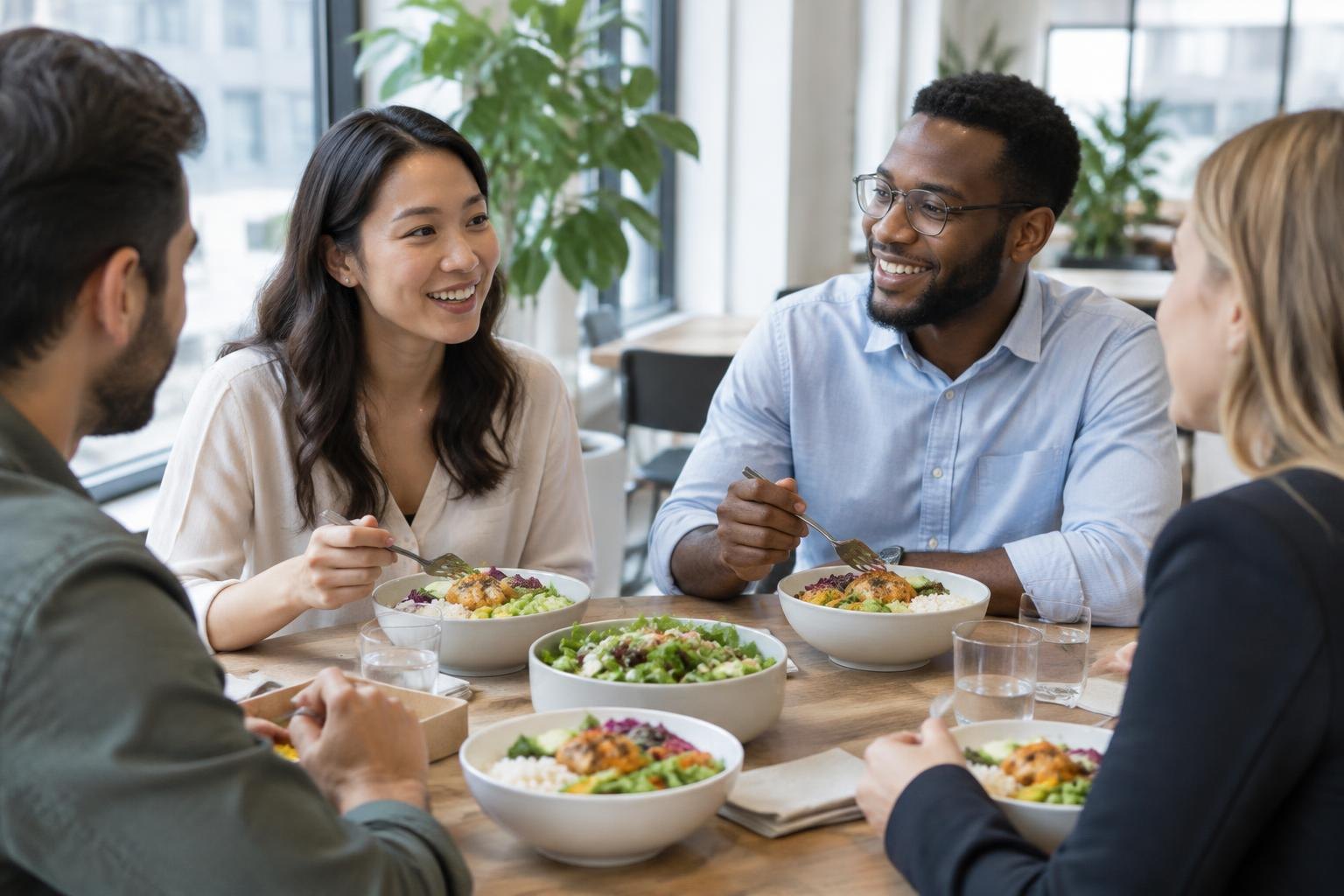 Illustrative photograph of Corporate & Workplace Meals